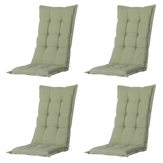 Madison Panama Salbei Gartenstuhlkissen - 4er-Set