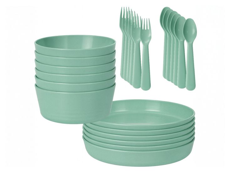 HEM 24-teiliges Geschirrset - Green