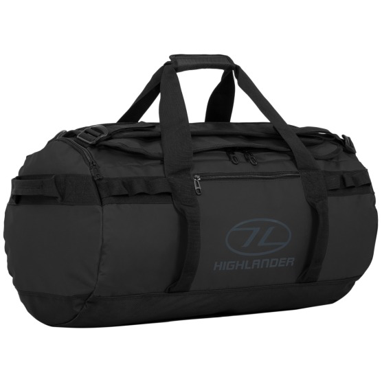 Highlander Storm Kitbag 45 schwarze Sporttasche