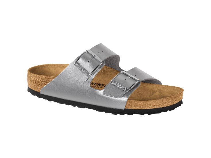 Birkenstock Arizona BF Sandalen - Silver