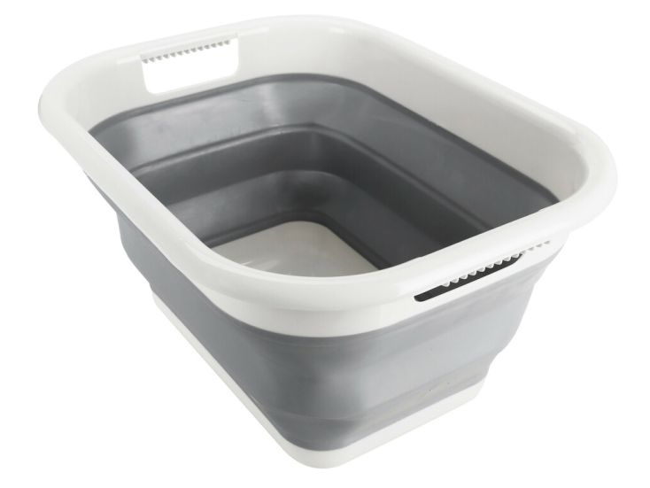 Lampa zusammenklappbares Waschbecken mit Griffen