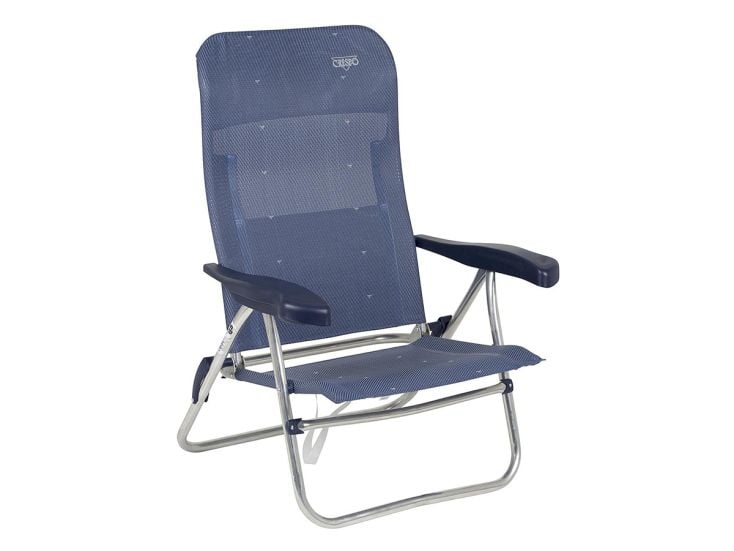 Crespo AL-205 Dark Blue Strandstuhl
