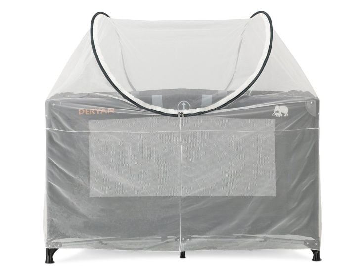 Deryan Luxus Universal Pop-Up Moskitonetz für Campingbett