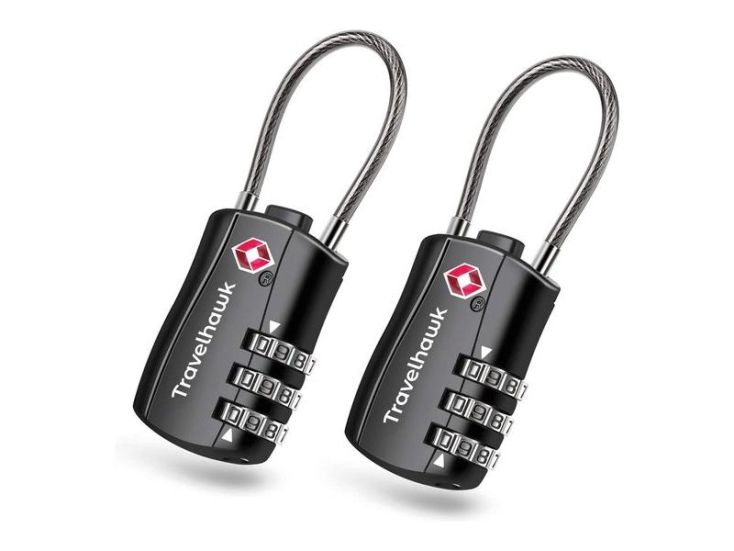 Travelhawk TSA Kofferschloss - Set von 2