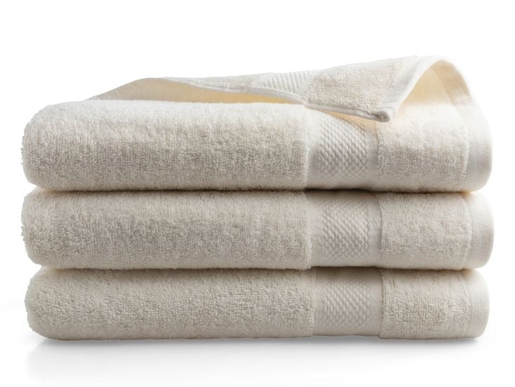 DoubleDry Hotel 70 x 140 cm 3er-Set Handtüchern - Creme