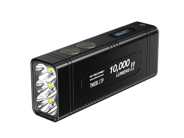 Nitecore TM10K LTP Aufladbare Taschechenlampe