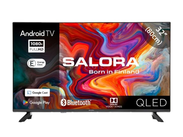 Salora QLED32TV Smart-TV mit Android