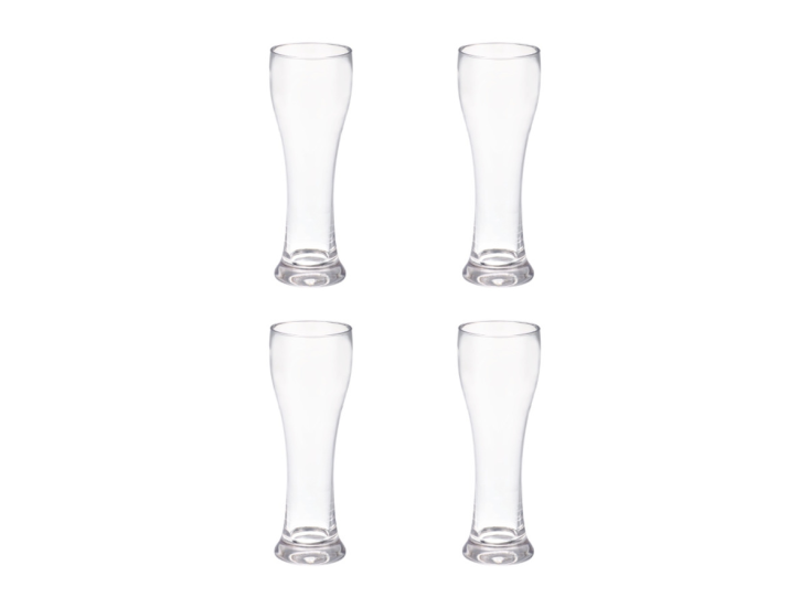 By Caryl 410 ml Set von 4 Kunststoff Trinkgläser