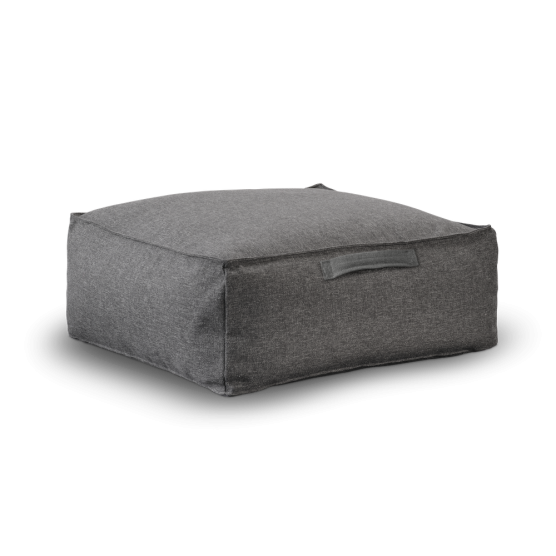 Chill Dept Oshawa Charcoal Outdoor Pouf