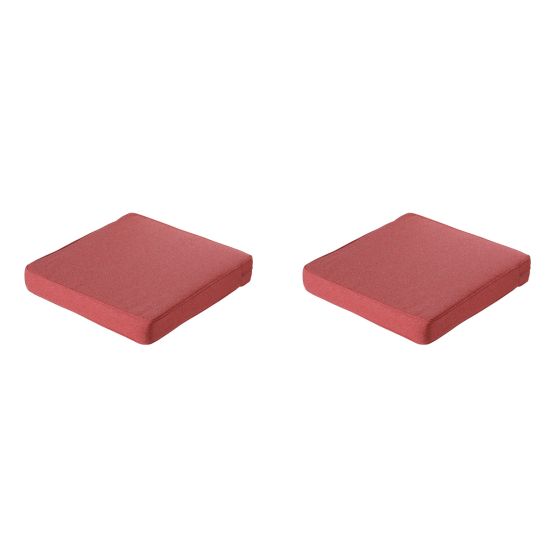 Madison Manchester rotes Sitzkissen - 2er-Set