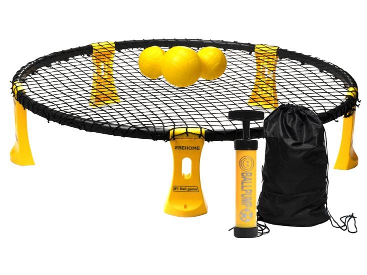 2BEHOME Spikeball Roundnet-Set - Yellow