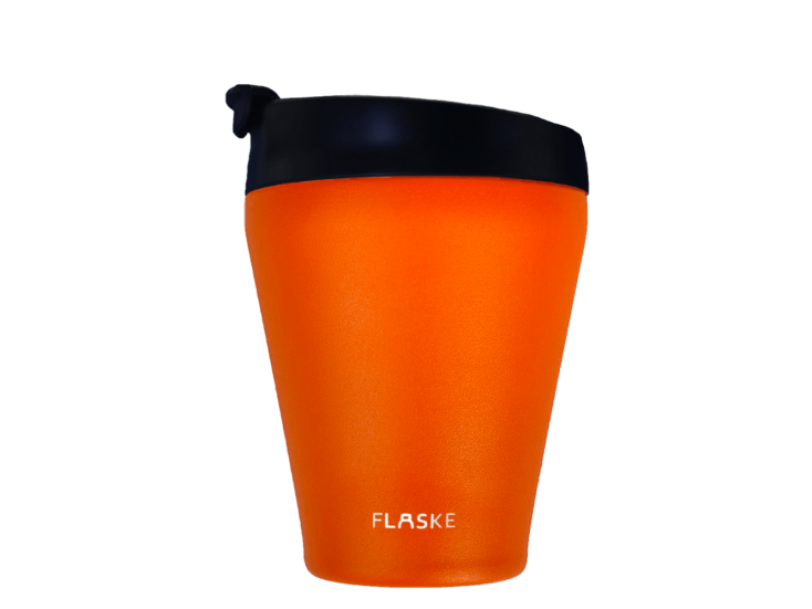 FLASKE 200 ml Kaffeebecher aus Edelstahl - Sunrise