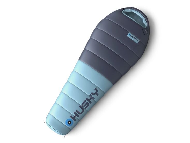 Husky Drape 2024 Daunen-Mumienschlafsack - Blue