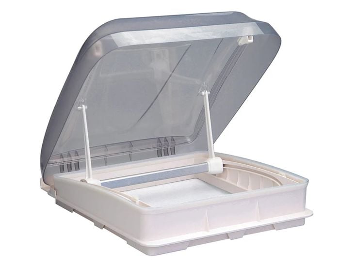 ProPlus 40 x 40 cm Dachluke mit LED-Beleuchtung
