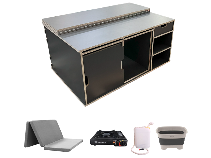 K'Foam Peugeot Rifter en Partner Kurze Möbelsatz