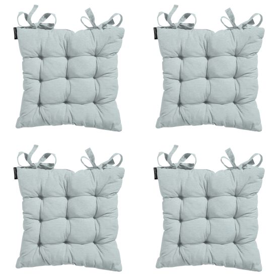 Madison Naples azurblaues Sitzkissen - 4er Set