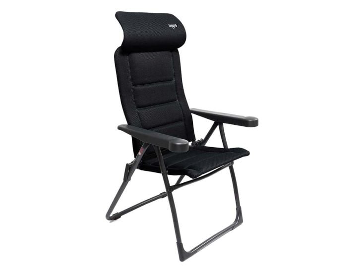 Crespo XS AP/215 Air-Deluxe Compact Verstellbarer Stuhl - Black