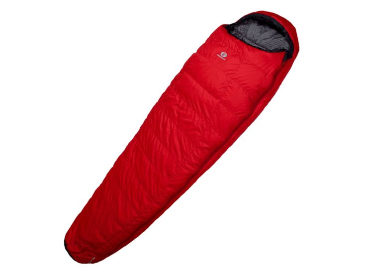 SirJoseph Trekking Rimo II 600 Mumienschlafsack - Red