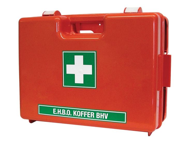 Bevaplast Verbandkoffer 102-teilig mit Wandhalterung