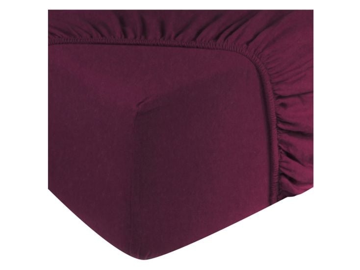 DoubleDry Flanel 140x200 cm Spannbettlaken - Lila