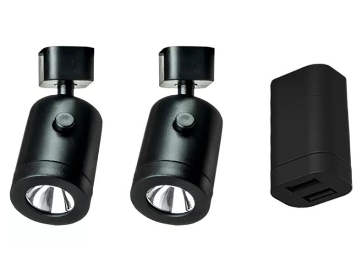Haba Lanciano 2x Railspot mit USB-Aufladeadapter Starterset