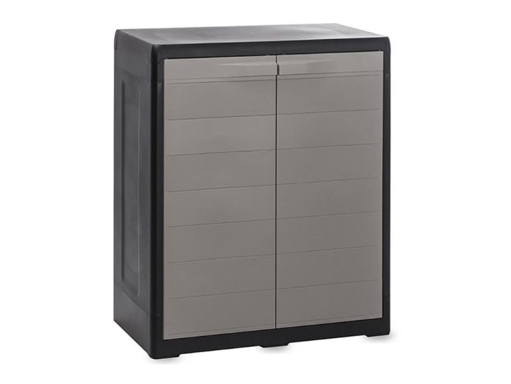 Toomax Elegance XL Aufbewahrungsschrank niedrig - hellgrau