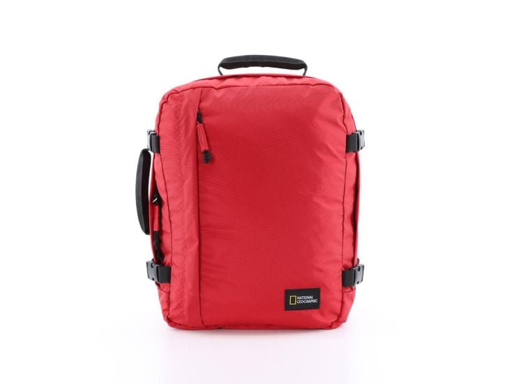 NatGeo Hybrid 23L 3in1 Laptop Rucksack - Red