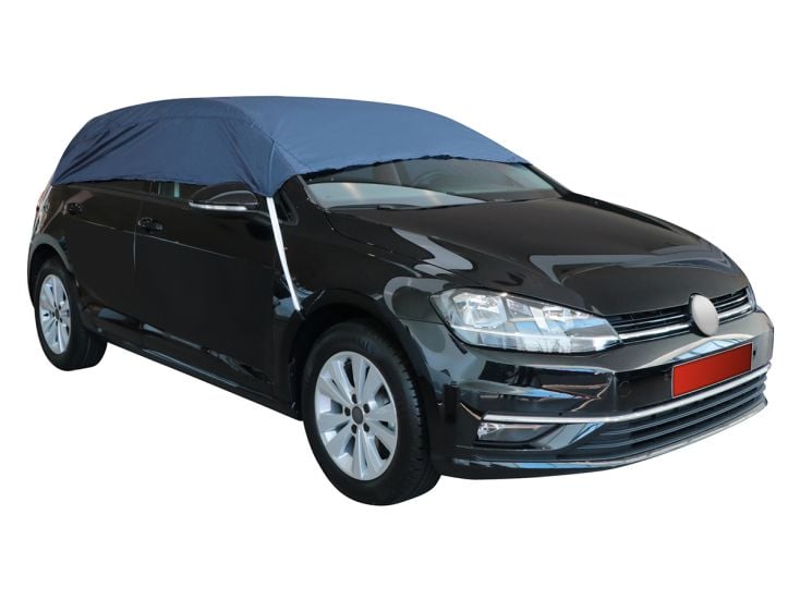 Carpoint Polyester Halbgarage M - 248 x 160 x 33 cm