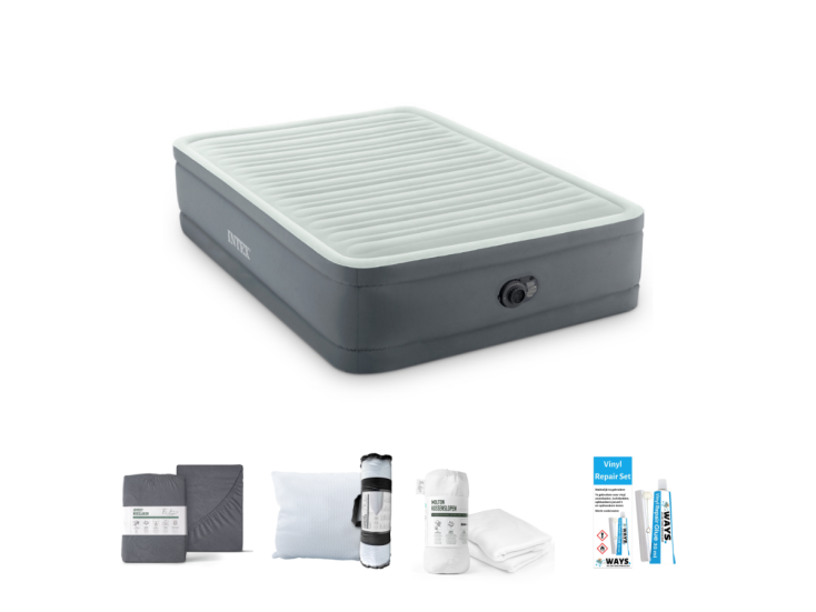 Intex PremAire I 191 x 137 cm Luftmatratzen-Set - 
5-teilig
