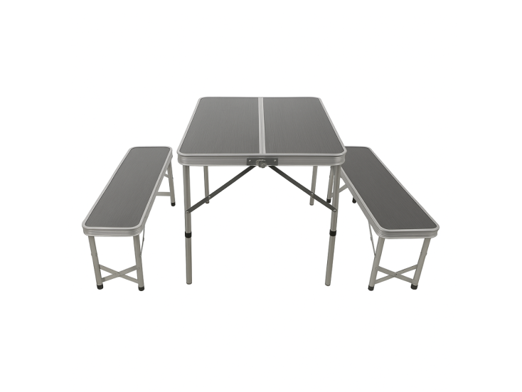 HEM picknicktisch klappbar mit 2 bänken