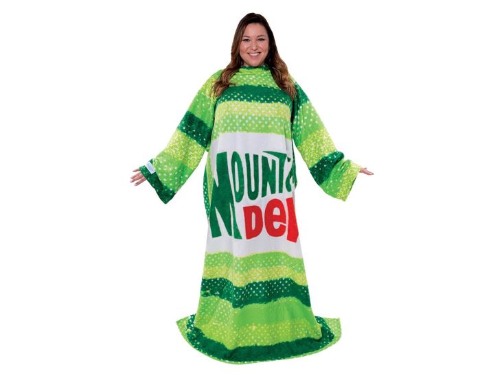 Snuggie Original Fleece Decke mit Ärmeln - Mountain Dew