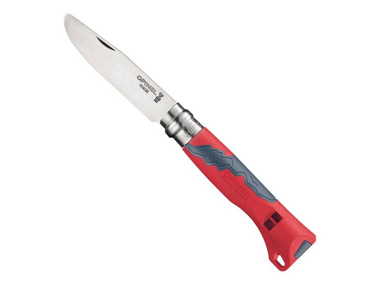 Opinel No. 7 Outdoor Junior Messer - Red
