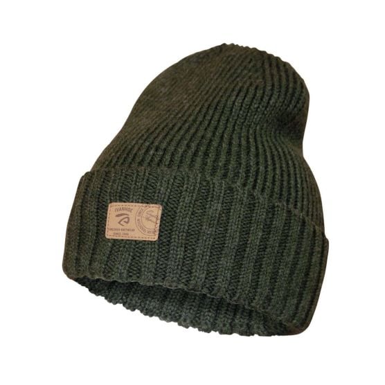 Ivanhoe Ipsum Rippstrickmütze aus Wolle - Green