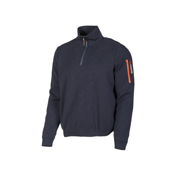 Ivanhoe Hadar Half Zip Windbreaker Weste - Blau