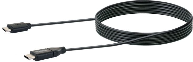Schwaiger USB-C - Micro-USB Adapterkabel