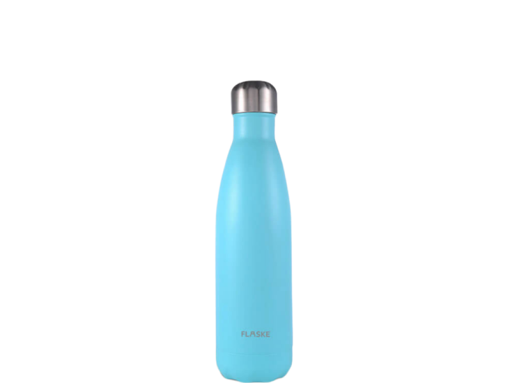 FLASKE 500 ml Edelstahl Trinkflasche - Wave