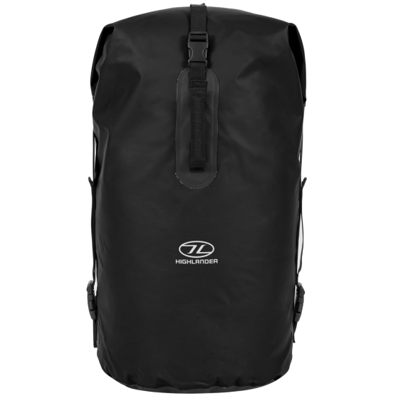 Highlander Troon 70 Wasserdichter Rucksack – Schwarz