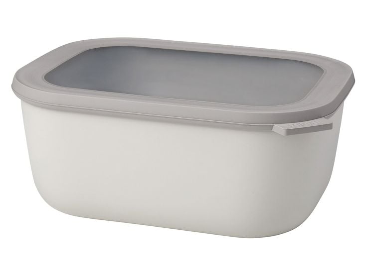 Mepal Cirqula 3000ml rechteckige Multischüssel - White
