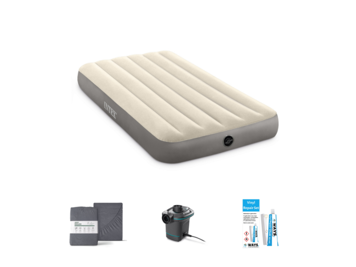Intex Single-High 191 x 99 cm Luftmatratzen-Set - 
4-teilig