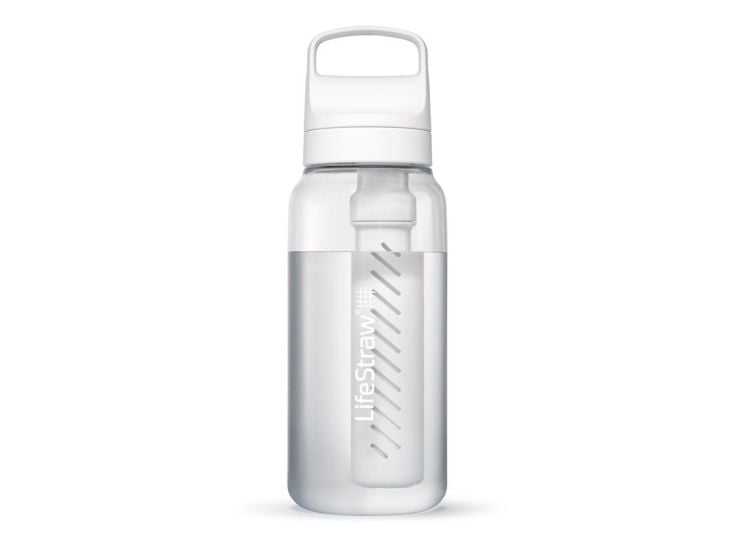 LifeStraw Go 2.0 1L transparente Wasserfilterflasche
