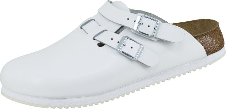 Birkenstock Kay SL weiß schmale Weite Slipper