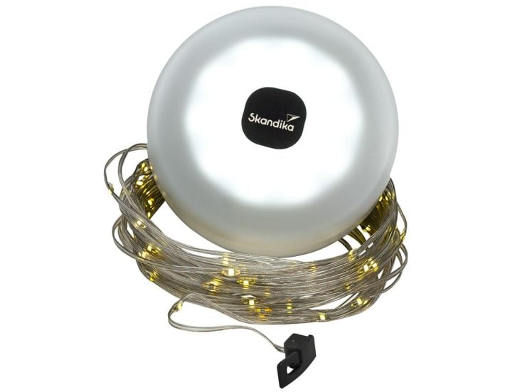 Skandika Glittra Campinglampe mit Lichterkette