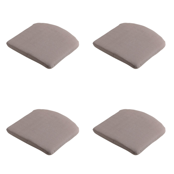 Madison Panama Jute-Sitzkissen – 4er-Set