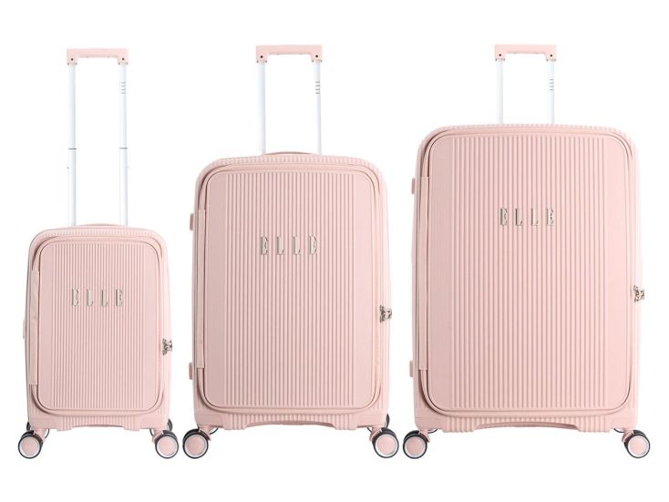 ELLE Da'Vine 53.5/66/76.5 cm Reisekofferset - Pink