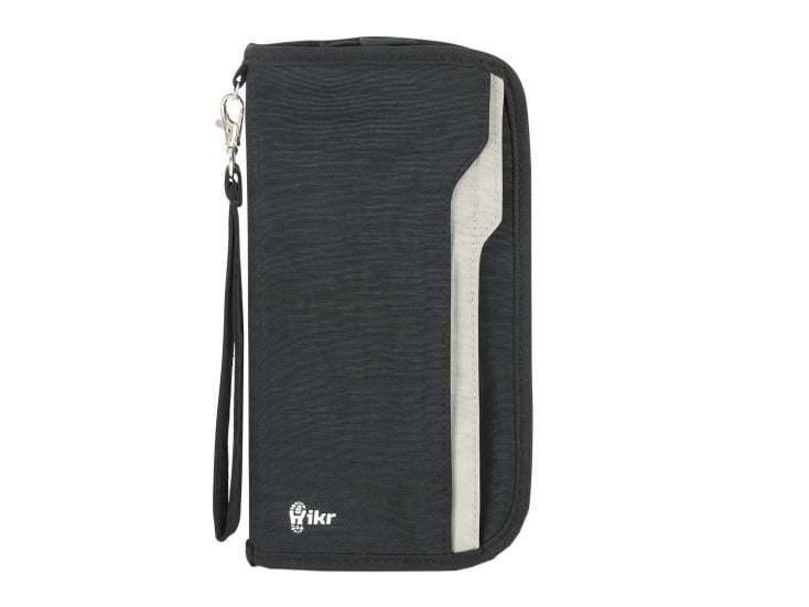 Hikr Reisebrieftasche – Reisepasshülle - Black