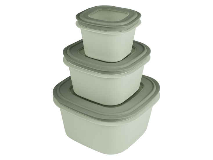Sunware Sigma home 3-teiliges SetFrischebehälter - Green