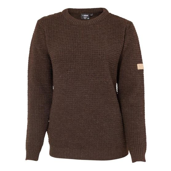 Ivanhoe NLS Petal Coffee Bean Damen-Wollpullover