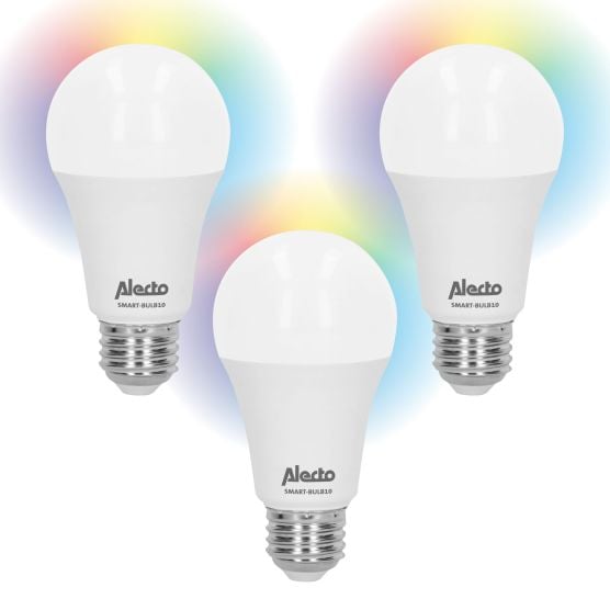 Alecto SMART-BULB10 TRIPLE Smarte WLAN-Lampe