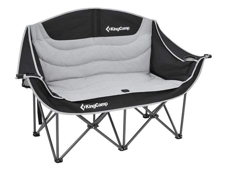 KingCamp Duo Deluxe Faltsofa - Black