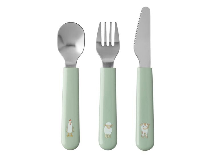 Mepal Mio 3-teilig Kinderbesteck - Little Farm